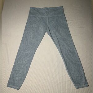 Athleta Gray Patterned Leggings